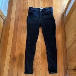 Black skinny jeans